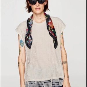 Zara combined double T-shirt